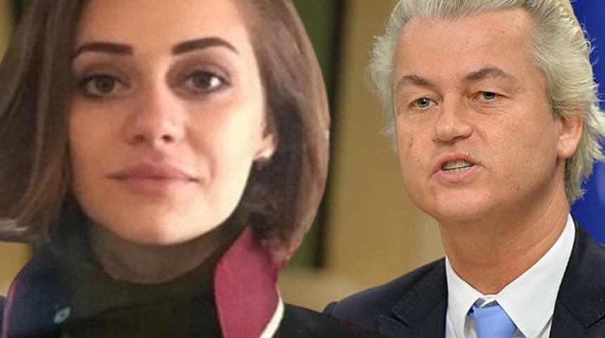 Irkçı söylemleriyle bilinen Geert Wilders'tan 'Feyza Altun' paylaşımı