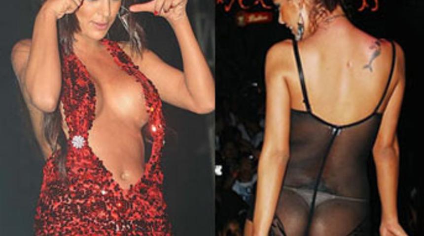 Larissa sahne aldı...