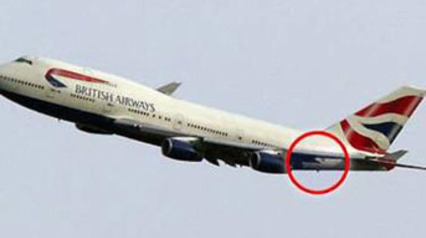 Uçağın kapısı açık kalınca...