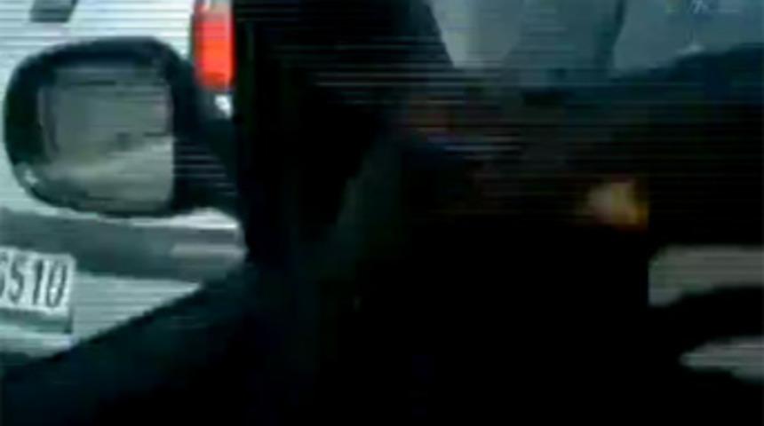 Kendi kazalarını &ccedil;ektiler!