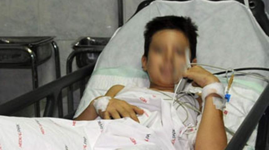 Dayak yedi, 4. kattan atladı!