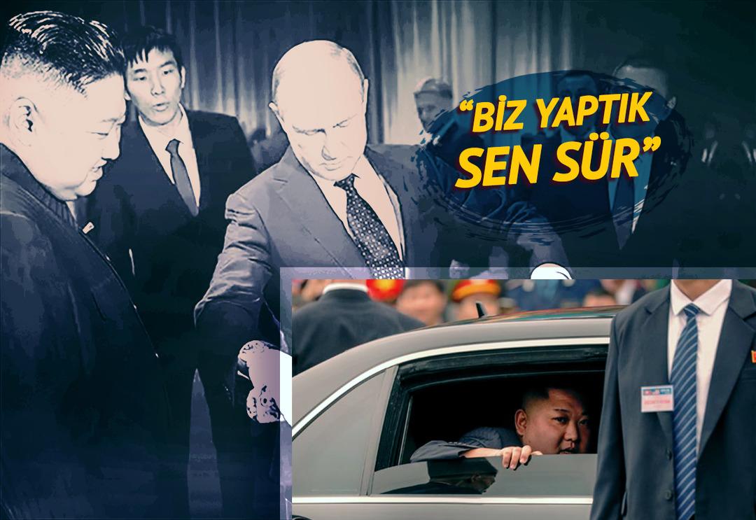 Kim yeni hediyesiyle &ccedil;ok mutlu! Putin'den dostuna 'araba' kıyağı: 'Biz yaptık, sen bin'