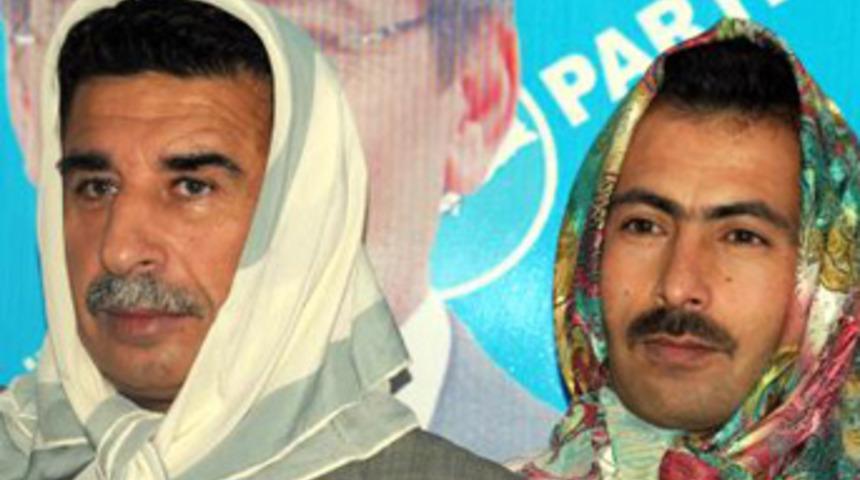 Onlar da başlarını &ouml;rtt&uuml;!