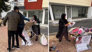 Yardım standına saldırı büyük tepki çekti, gerçek bambaşka çıktı