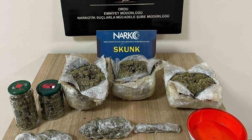 Ordu’da uyuşturucu operasyonunda 3 kişi tutuklandı