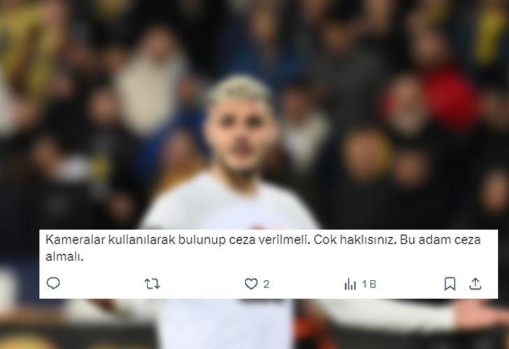 Icardi'nin Ankaragücü maçında yaptığı iddia edilen hareketi sosyal medyada infial yarattı! Fenerbahçeli ve Beşiktaşlı taraftarlar Arjantinli oyuncunun ceza almasını istiyor... G5