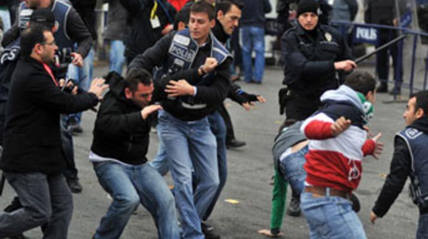 Dev ma&ccedil; &ouml;ncesi olay!