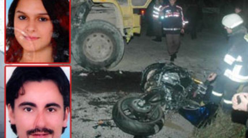 Motosiklet, genç sevgililerin sonu oldu