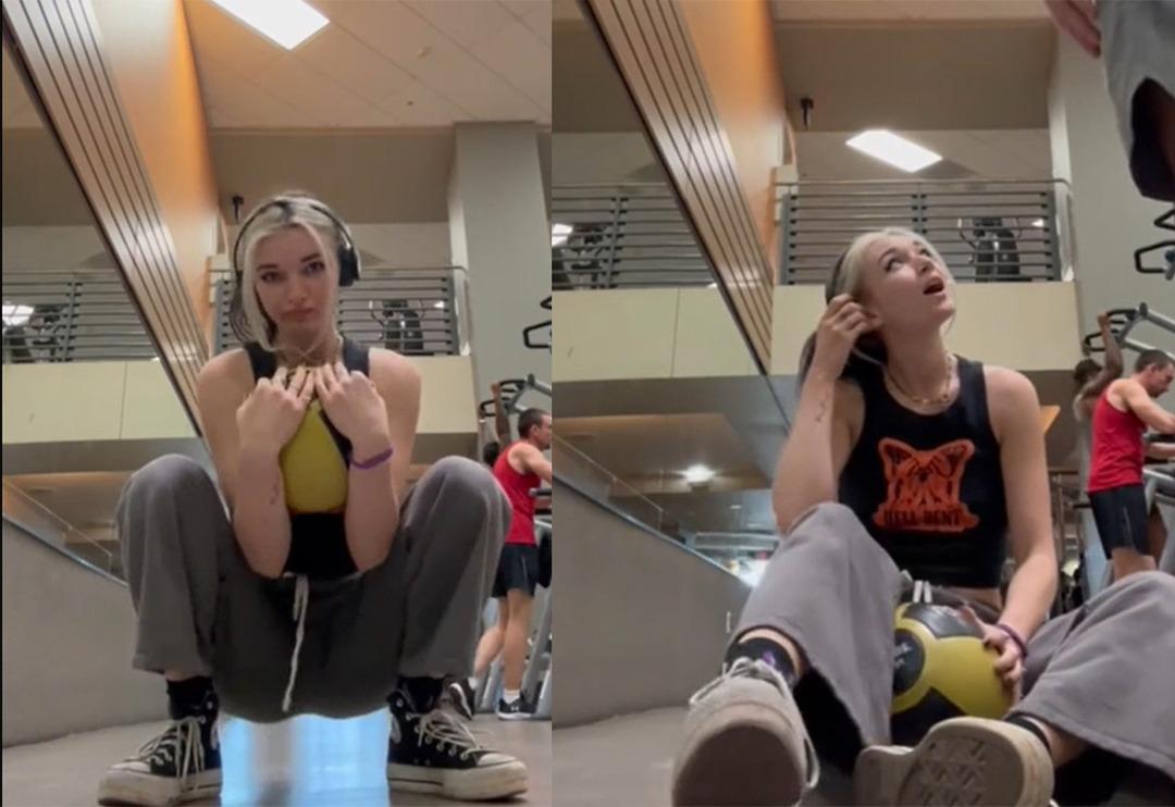 Yaptığı spor hareketinden dolayı spor salonundan kovuldu! Nedenine bir t&uuml;rl&uuml; anlam veremedi... 'Rahatsız ediyorsun' 