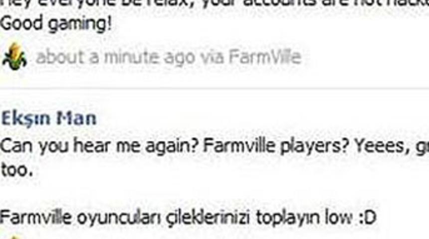 FarmVille'i karıştıran T&uuml;rk