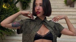 Güzellik sırrını açıklamıştı! Zeynep Bastık yüzünü buz dolu kaseye daldırdı