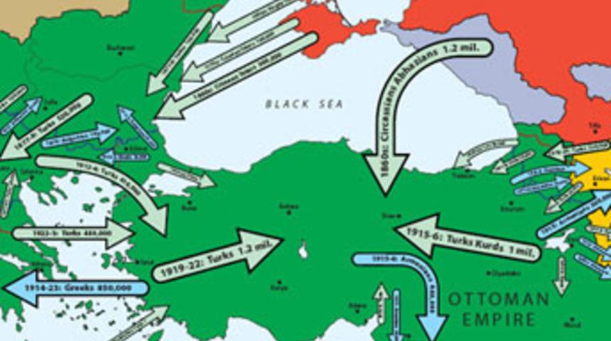 'Osmanlı'da en b&uuml;y&uuml;k acıları T&uuml;rkler &ccedil;ekti'