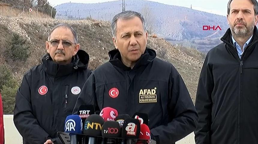 Son dakika | Bakanlar İliç'te! Bakan Yerlikaya: Kayıp işçileri arama çalışmalarına ara verildi