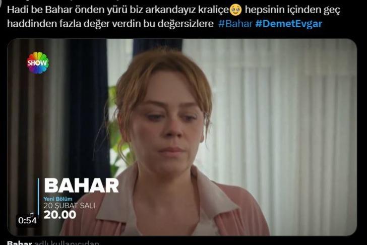 Bahar dizisiyle ekrana dönen Demet Evgar sosyal medyayı salladı! "Efsanesin ez geç aşkım" G2