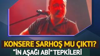 Şarkıcı Nev'in konsere sarhoş çıktığı iddia edildi! Seyirciden tepki geldi: İn abi aşağı