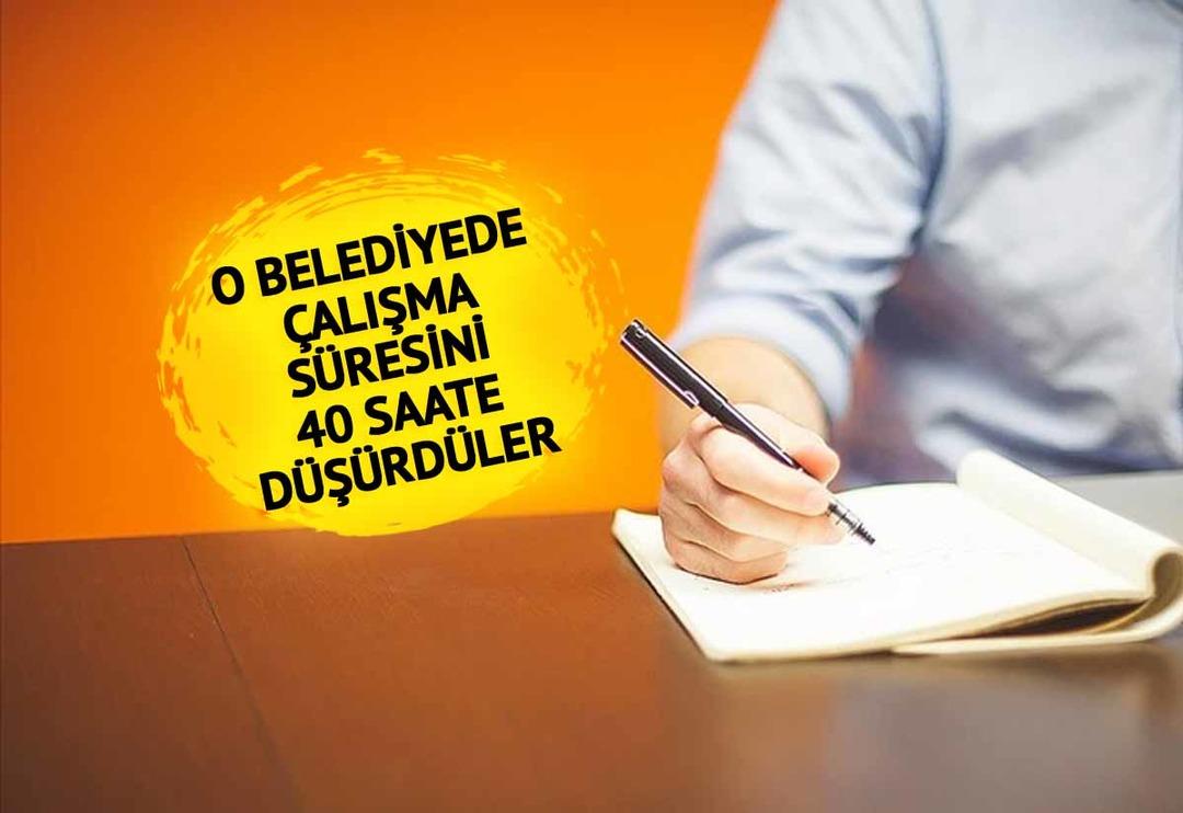 &Ccedil;alışma s&uuml;resini 40 saate d&uuml;ş&uuml;rd&uuml;ler! İmzalar atıldı... 'T&uuml;rkiye genelinde &ccedil;ok iyi şartlar'