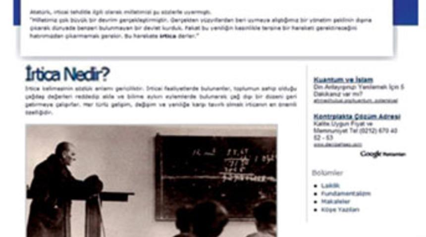 Son 'İnternet Andıcı': İrtica yoktur