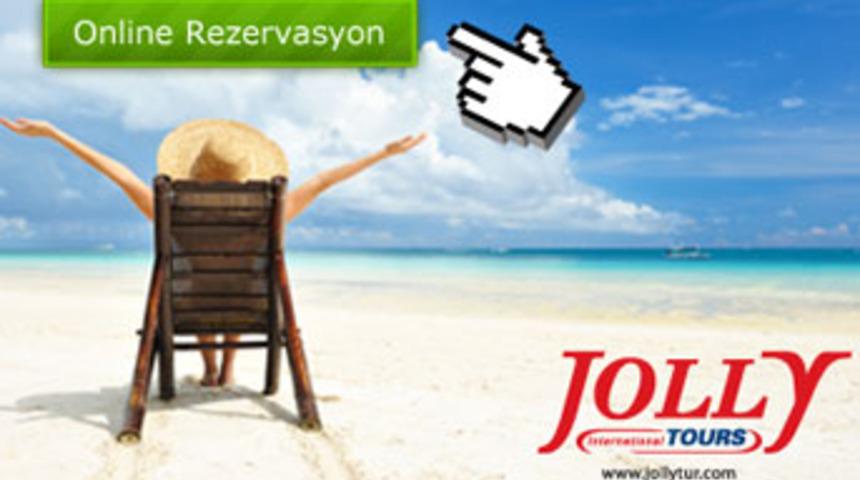 Jollytur.com&rsquo;da Online Rezervasyon!