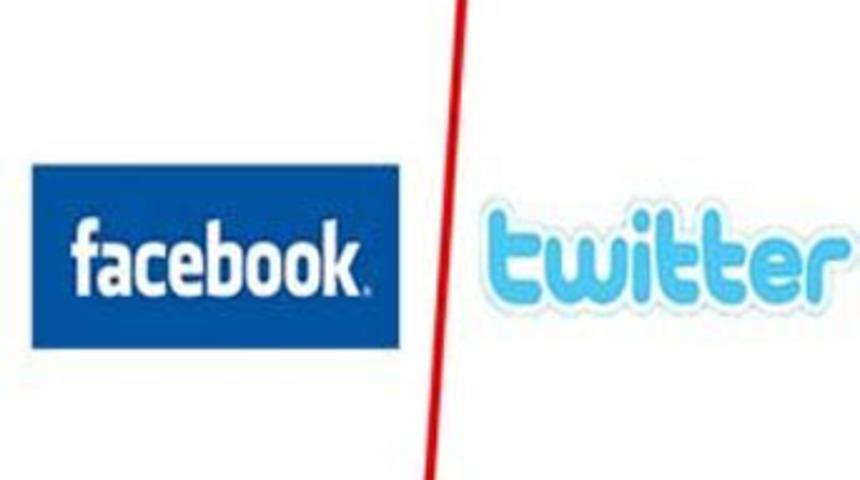 Twitter yasak Facebook serbest