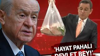 Fatih Portakal elindeki 200 liralık poşetle Devlet Bahçeli’nin o sözlerine isyan etti: ‘Harika bir öneri! Sanki yapabilecek’