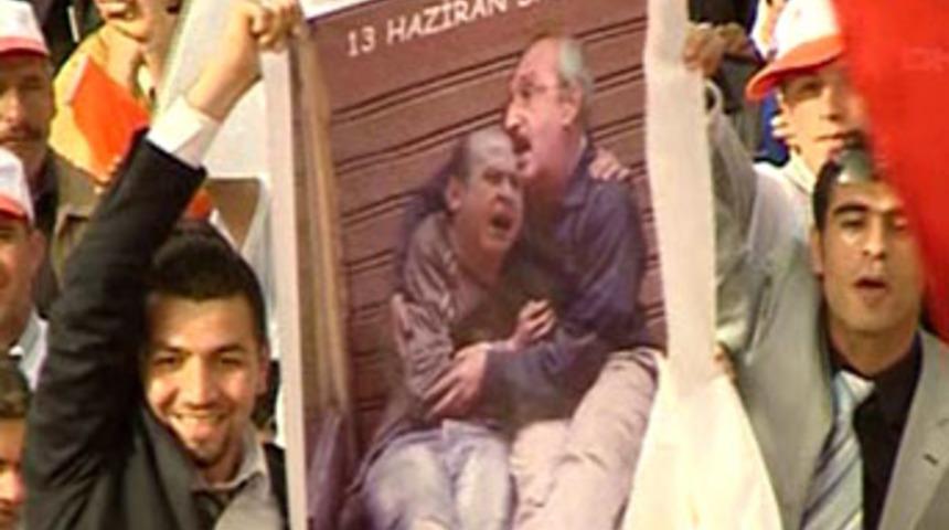 Erdoğan'ın beğenip kaldırttığı afiş