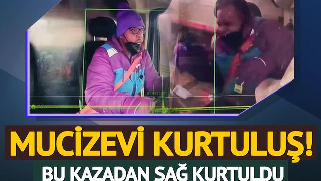 Bu kazadan sağ kurtuldu... Tren, kamyonu ortadan ikiye böldü: Tüyler ürpertici olay saniye saniye kaydedildi...
