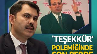 İmamoğlu'nun 'Teşekkür' göndermesi sonrası Kurum'dan yine dikkat çeken sözler: Ekrem Bey şimdi 'aha bizi alkışladılar' diyecek