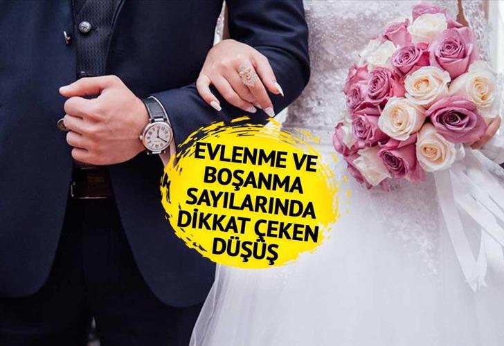 En çok yabancı gelin o ülkeden! Yabancı damatlar ise... Türkiye'de geçen yıl evlenme ve boşanmalar azaldı