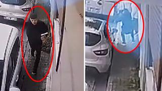 Torun dehşeti kamerada! Zile basıp saklandı, kapıyı açan dedesine kurşun yağdırdı