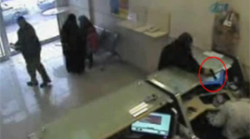 Soygun hırsızdan ödeme postacıdan