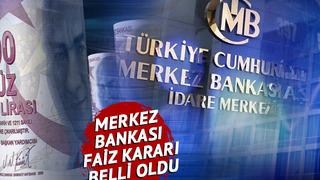 MERKEZ BANKASI FAİZ KARARI SON DAKİKA: 8 ay sonra ilk kez! Politika faizinde frene basıldı