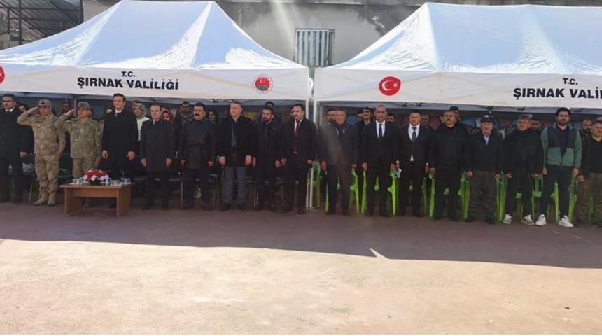 Uludere’de 37 yıl önce şehit edilen 14 vatandaş anıldı