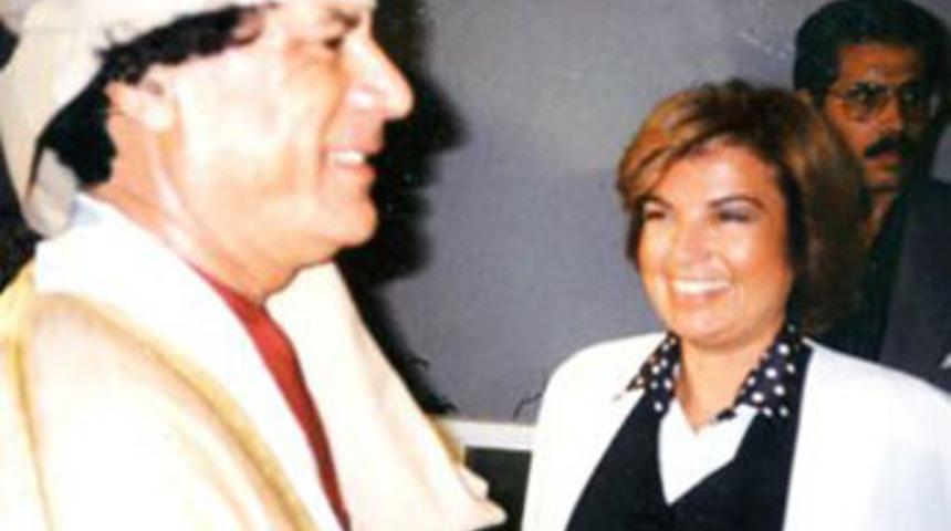 Kaddafi'nin Çiller'e ilettiği not