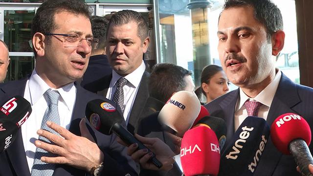Murat Kurum ve Ekrem İmamoğlu'dan mal varlığı açıklaması! Ne zaman istiyorsanız, o zaman açıklarız 