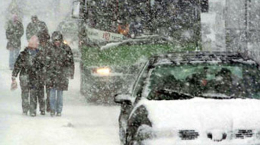 İstanbul'da kar alarmı