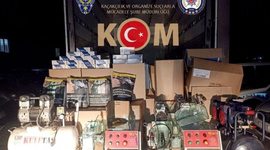 Kocaeli'de 206 bin 250 makaron ele geçirildi