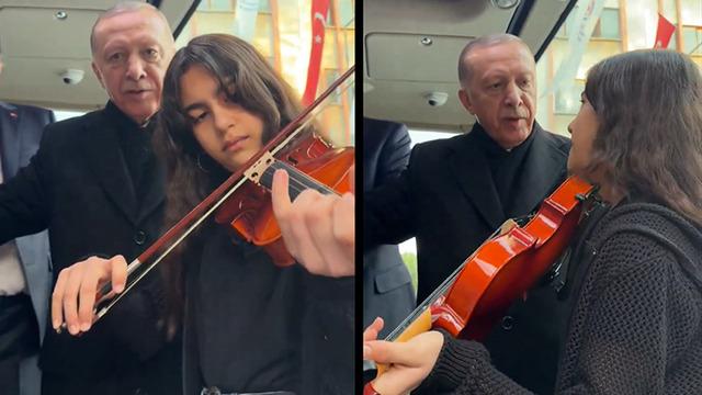 Cumhurbaşkanı Recep Tayyip Erdoğan Çanakkale türküsünü söyledi! O anları Fahrettin Altun paylaştı