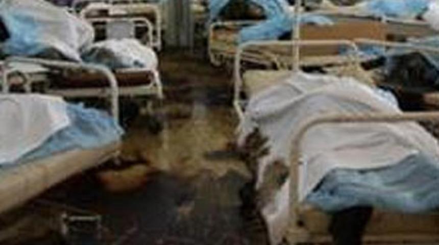 Terkedilmiş hastanede y&uuml;zlerce &ouml;l&uuml;!