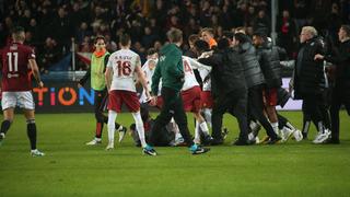 Sparta Prag maçının ardından saha bir anda karıştı! Okan Buruk kırmızı kart gördü...