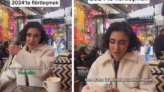 '2024'te flörtleşmek' diyerek yaptığı paylaşımı gündem oldu! 'Senin dışında 3-4 tane daha seçeneğim var'