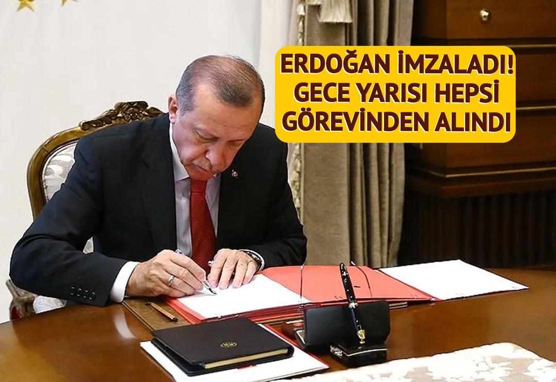 Erzincan faciası sonrası dikkat &ccedil;eken hamle! Erdoğan gece yarısı hepsini g&ouml;revden aldı