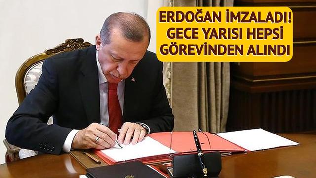 Erzincan faciası sonrası dikkat çeken hamle! Erdoğan gece yarısı hepsini görevden aldı
