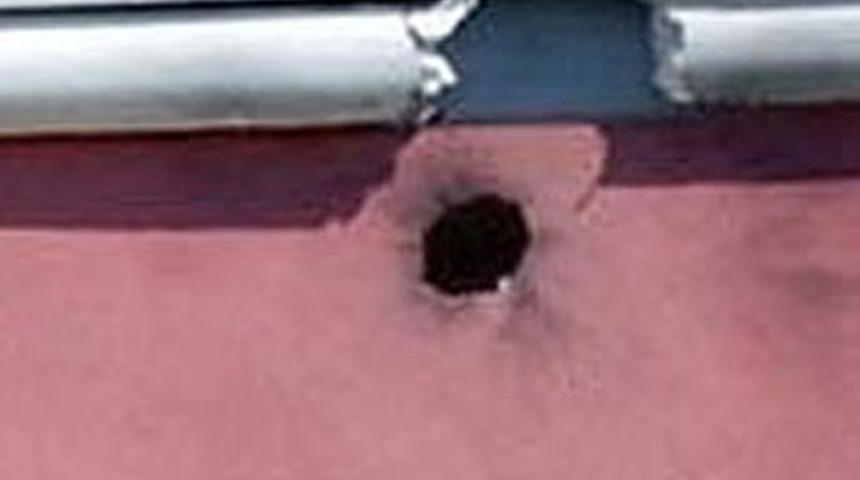 Kaymakamın evine roketli saldırı