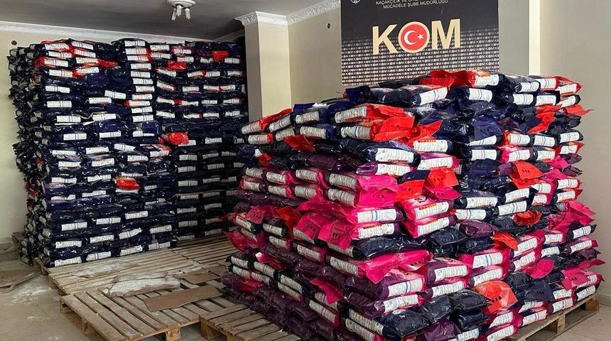 Kars'ta 18 ton 200 kilogram kaçak deterjan ele geçirildi