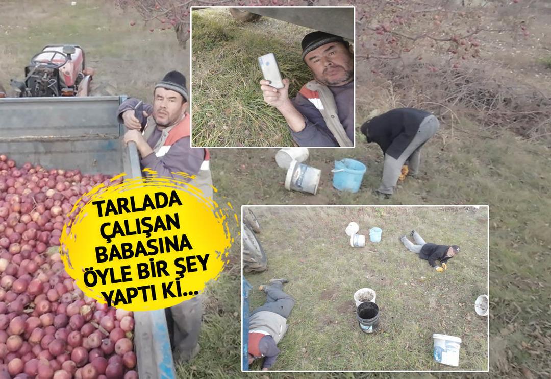 'Dron saldırısı oluyor, ilk k&ouml;ylerden başlıyorlar! G&ouml;r&uuml;rsen iyi ge&ccedil;in' Tarlada &ccedil;alışan babası &ouml;nce donakaldı, sonra yere yattı