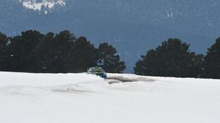 Otomotiv ile lastik şirketleri Kars'ta araçların güvenlik testini sürdürüyor