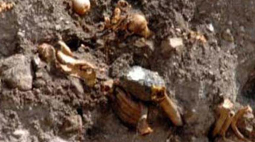 Temel kazısında şok!