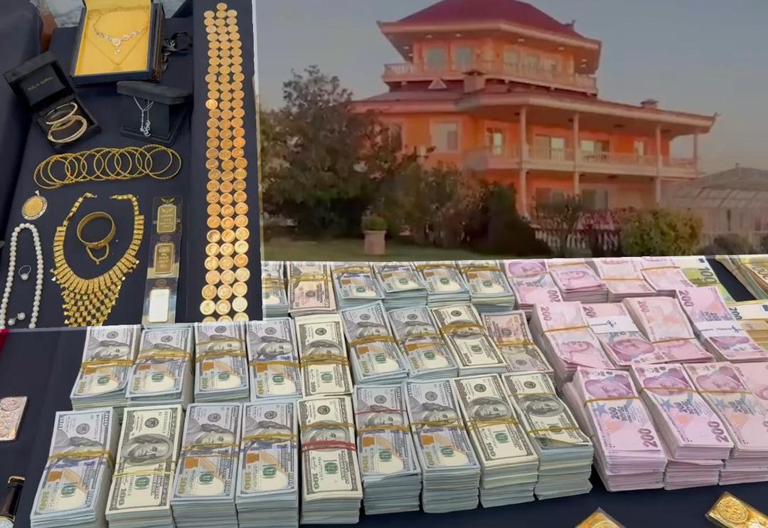 T&uuml;rk Escobar &Uuml;rfi &Ccedil;etinkaya&rsquo;nın &ccedil;etesine darbe! 20 milyar değerindeki mal varlığına el kondu! Evden &ccedil;ıkan para ve altınlar dudak u&ccedil;uklattı