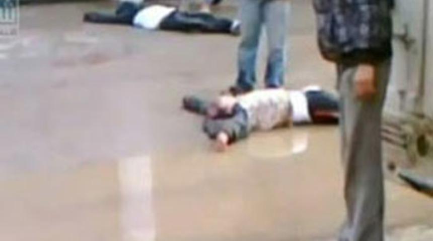 Şam'da 15 kişinin öldüğü anın Video'su