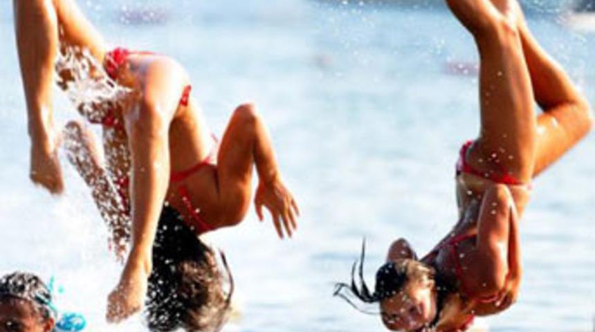 Plajlar cıvıl cıvıl